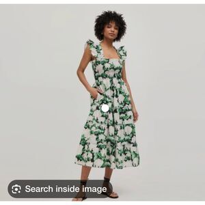 Hill House The Ellie Nap Dress NIght Bloom Cotton XS